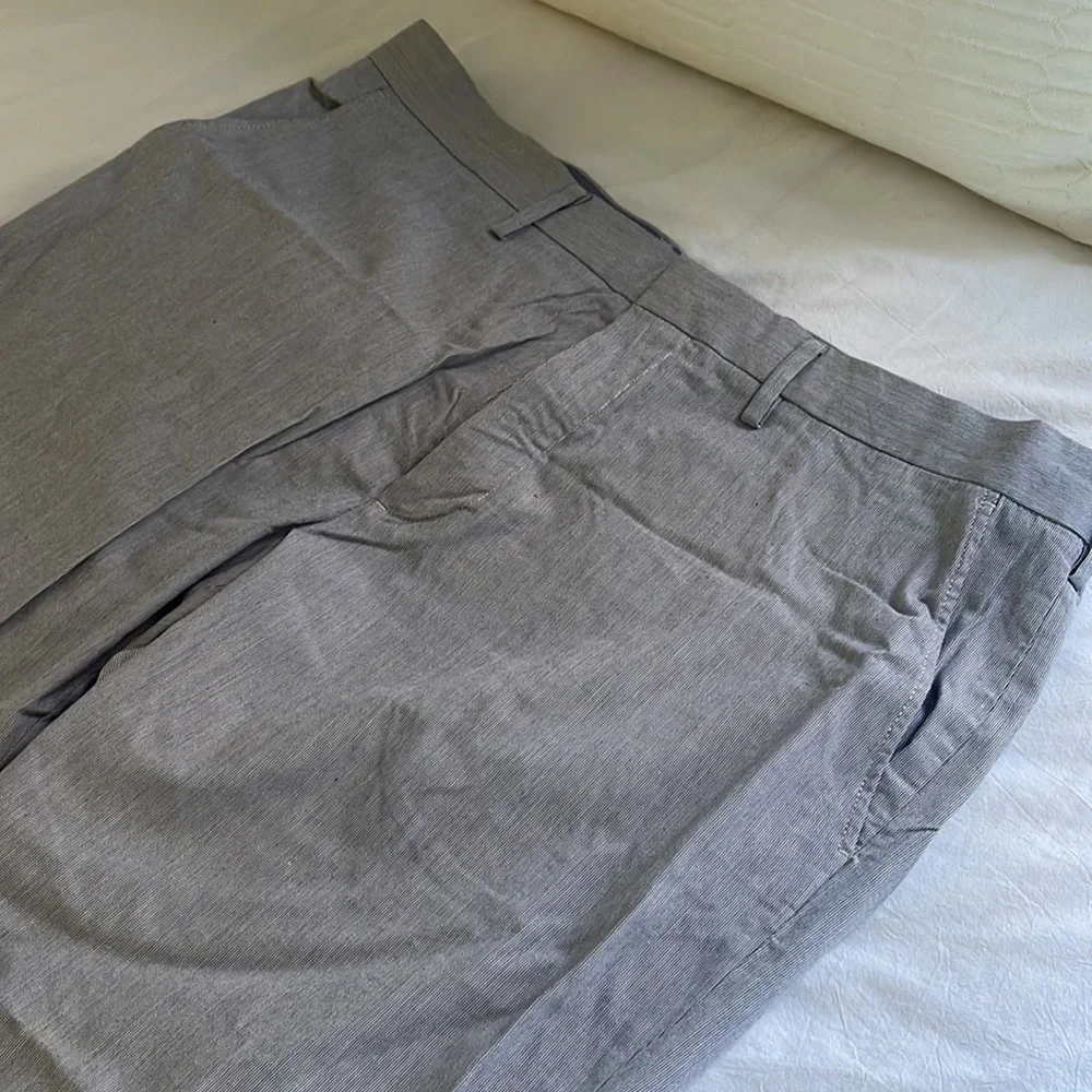 J. Crew classic fit pinstripe pants